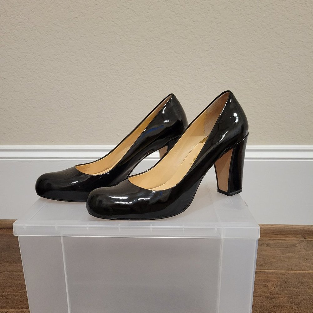 Cole Haan Black Patent Leather Heels, size 9.5B